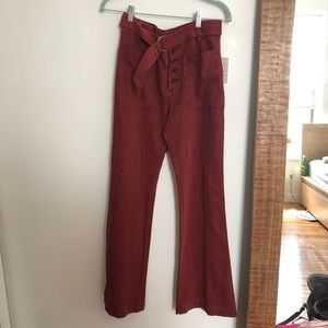 NWT FREE PEOPLE flared pants